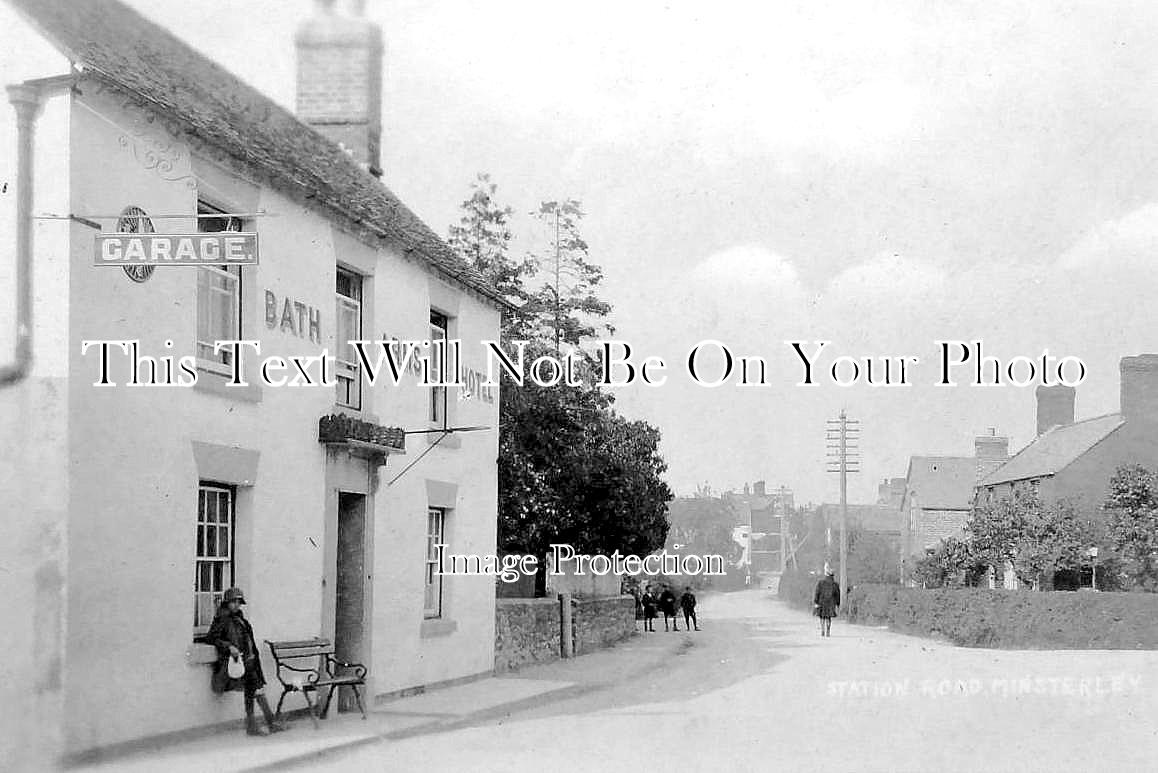 SH 1057 - The Bath Arms Hotel, Minsterley, Shropshire