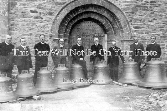 SH 1086 - The Re-Cast Bells Of Clun Church, Shropshire 1914