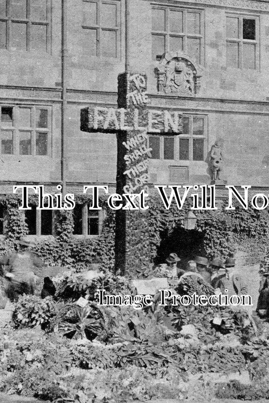 SH 109 - Shrewsbury War Memorial, Shropshire 1919