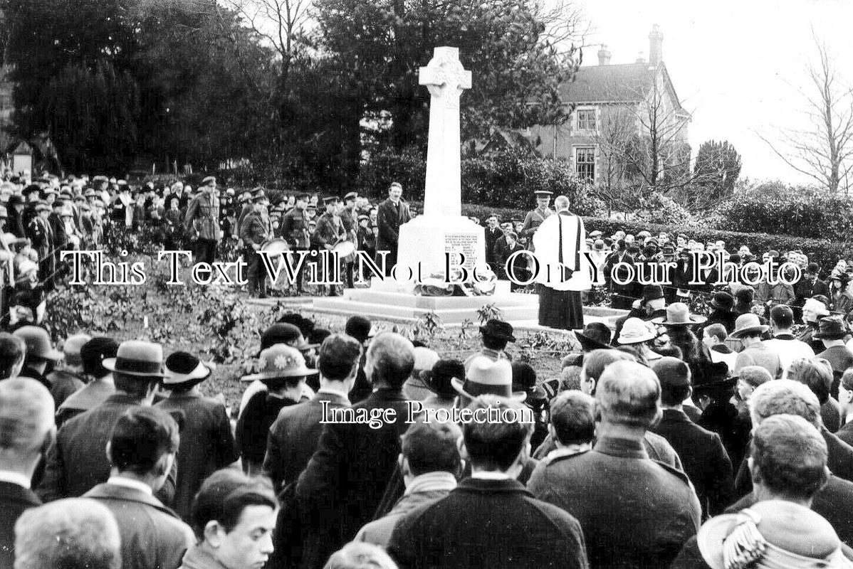 SH 1116 - Unveiling Unknown Shropshire War Memorial