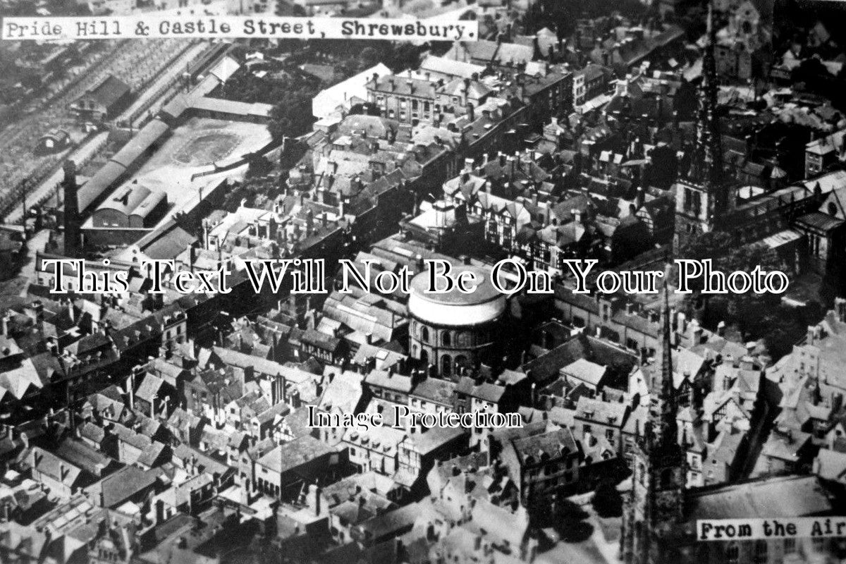 SH 148 - Pride Hill & Castle Street, Shrewsbury, Shropshire c1913