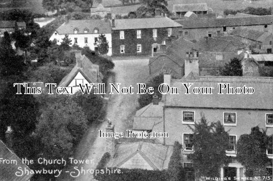 SH 152 - Shawbury From The Church Tower, Shropshire