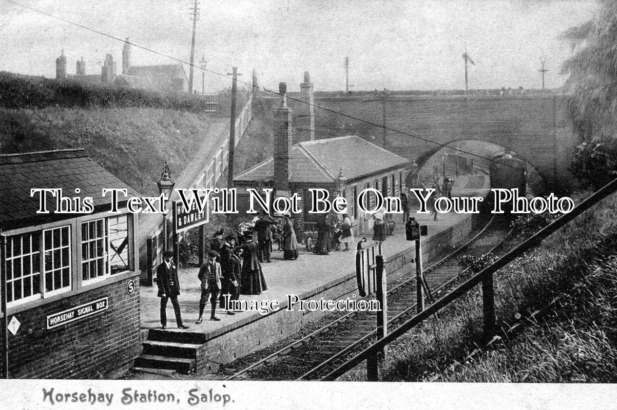 SH 167 - Horsehay & Dawley Railway Station, Shropshire