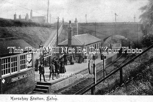 SH 167 - Horsehay & Dawley Railway Station, Shropshire