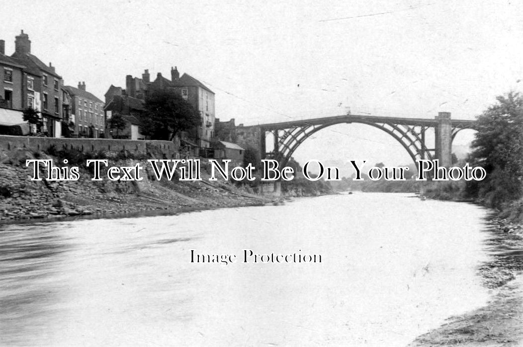 SH 174 - First Iron Bridge Built In England, Ironbridge, Shropshire