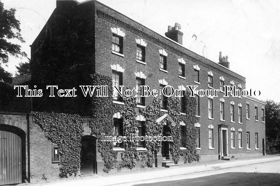 SH 175 - Large Georgian House, Whitchurch, Shropshire c1909