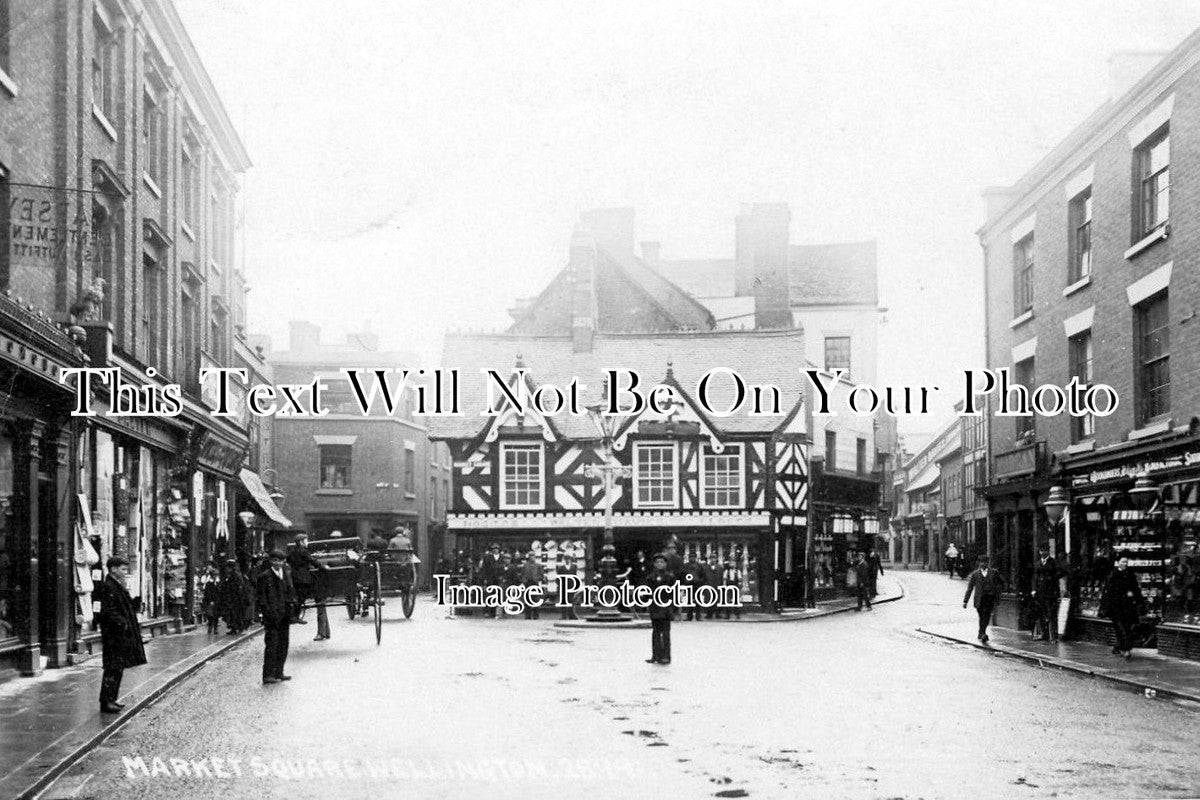 SH 194 - Market Square, Wellington, Salop, Shropshire