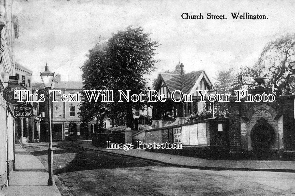 SH 199 - Church Street, Wellington, Salop, Shropshire c1943