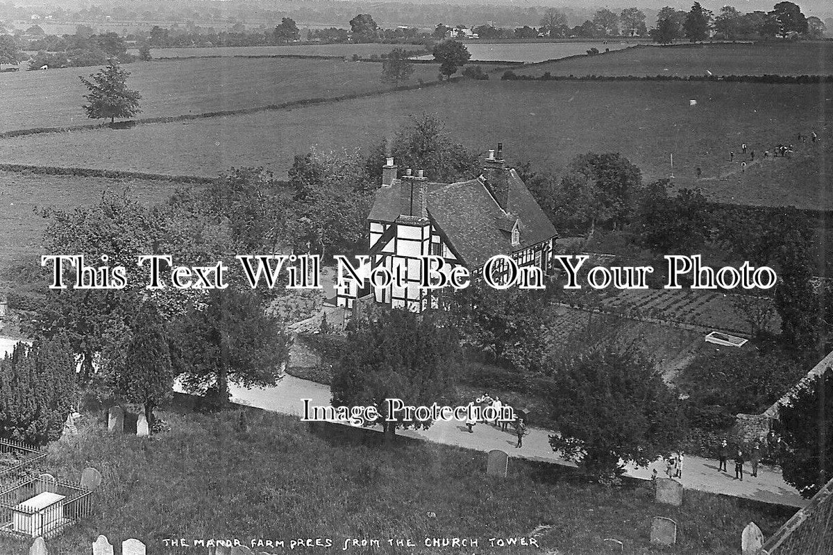 SH 210 - Prees Manor Farm From Church Tower, Whitchurch, Shropshire