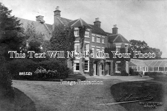 SH 231 - Burleigh, Large House, Wellington, Shropshire c1905