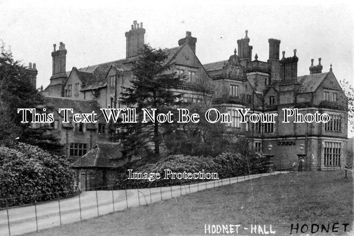 SH 232 - The Hall, Hodnet (Demolished 1967) Shropshire c1916