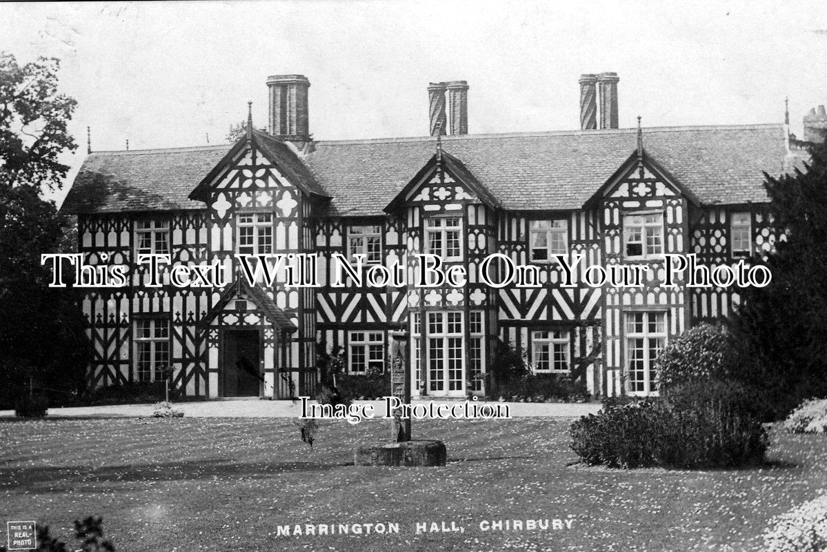 SH 273 - Marrington Hall, Chirbury, Shropshire c1915