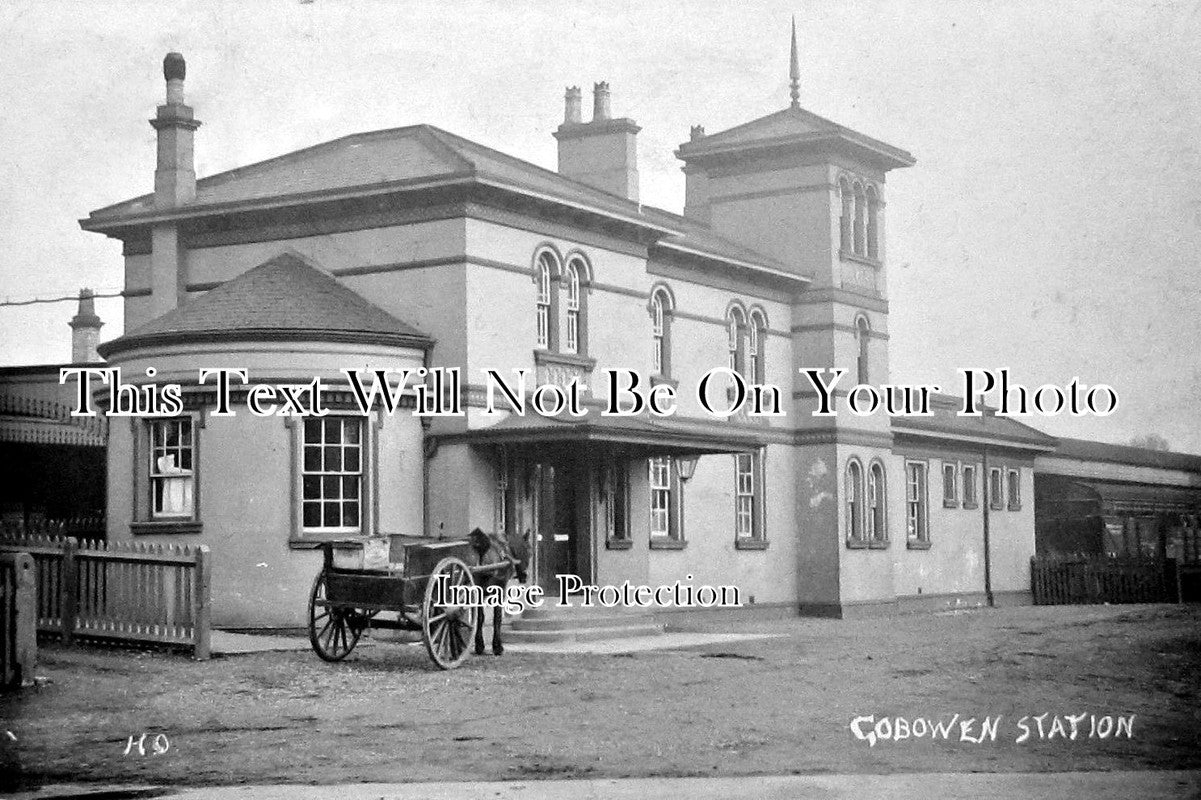 SH 287 - Gobowen GWR Railway Station, Shropshire c1913