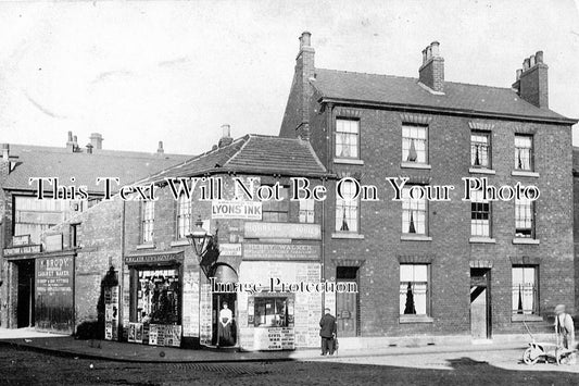 SH 299 - Henry Walker Newsagent Shop, Spring Street, Sheffield c1909