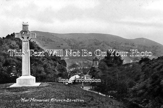 SH 345 - Church Stretton War Memorial, Shropshire c1929