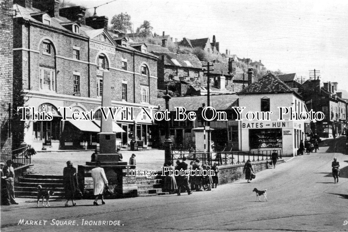 SH 347 - Market Square, Ironbridge, Shropshire