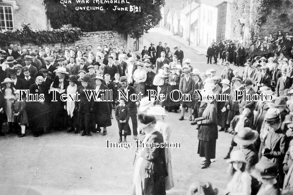 SH 359 - Clun War Memorial Unveiling, Shropshire 1921