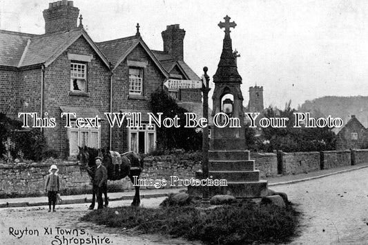SH 379 - Ruyton XI Towns, Shropshire c1907