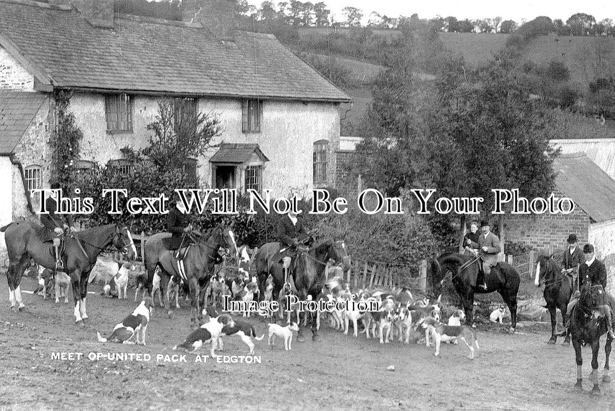 SH 386 - Meet Of United Pack Hunt, Edgton, Shropshire