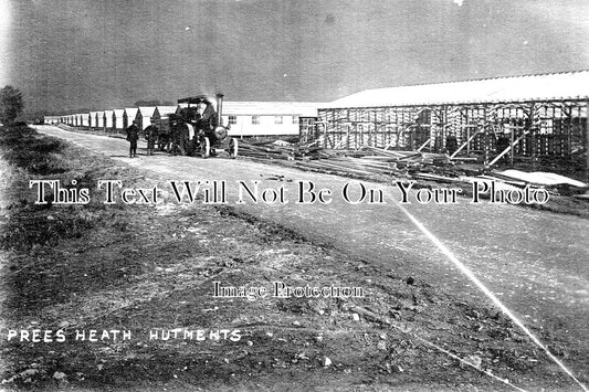 SH 395 - Prees Heath, Building The Army Camp, Shropshire