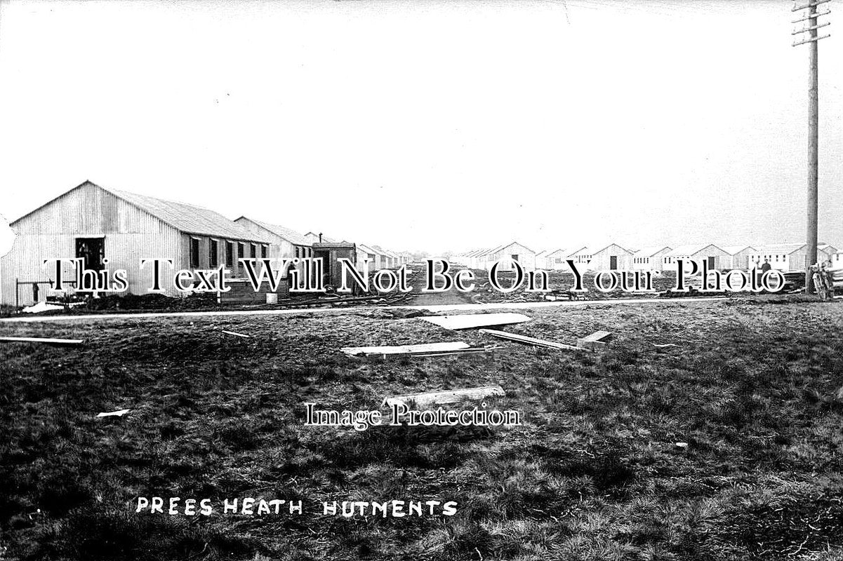 SH 397 - Prees Heath, Building The Army Camp, Shropshire