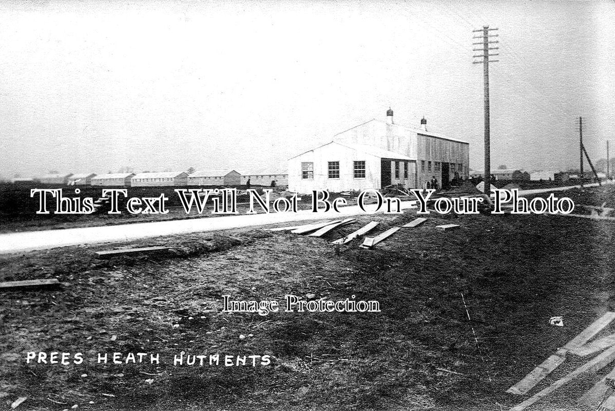 SH 399 - Prees Heath, Building The Army Camp, Shropshire