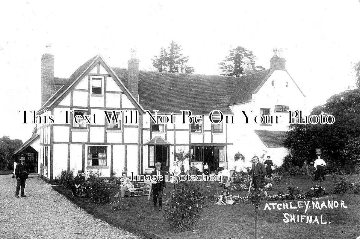 SH 414 - Atchley Manor, Shifnal, Shropshire c1910