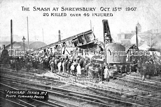 SH 431 - Shrewsbury Train Crash, Shropshire 1907