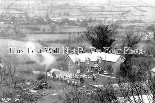 SH 440 - Leigh Hall Farmhouse, Steam Engine, Shropshire c1919