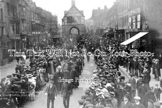 SH 452 - Royal Proclamation Of George V, Bridgnorth, Shropshire 1910