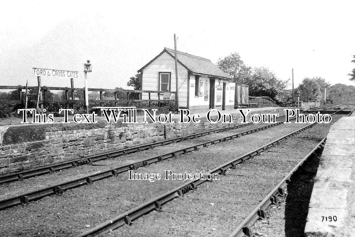 SH 462 - Ford & Crossgates Railway Station, Shropshire c1933