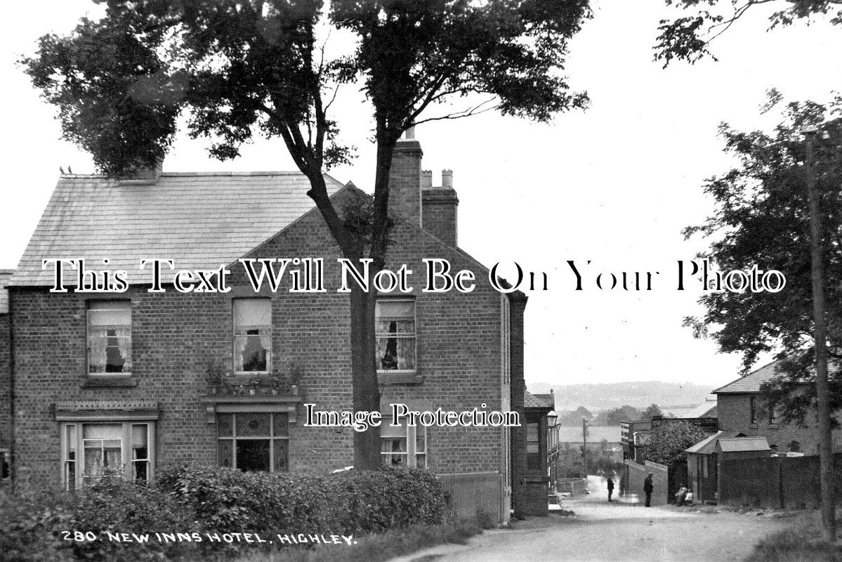 SH 465 - New Inns Hotel, Highley, Shropshire c1915