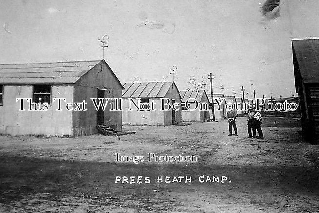 SH 50 - Prees Heath Camp, Whitchurch, Shropshire WW1