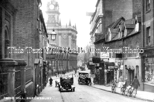 SH 513 - Pride Hill, Shrewsbury, Shropshire c1933