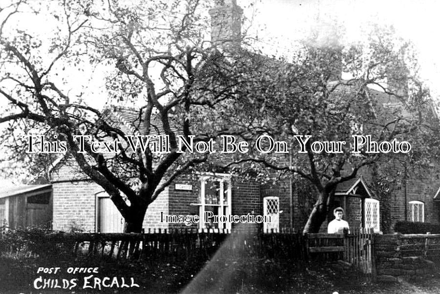 SH 616 - Childs Ercall Post Office, Shropshire c1917