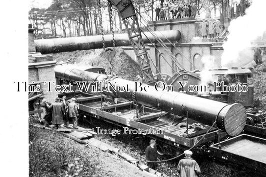 SH 631 - Vyrnwy Aqueduct Pipeline Being Laid, Shropshire