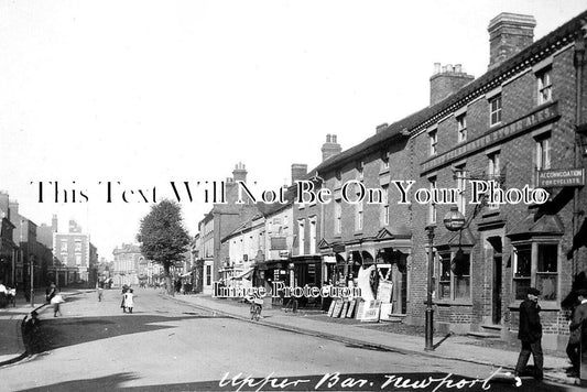 SH 645 - Upper Bar, Newport Salop, Shropshire c1920