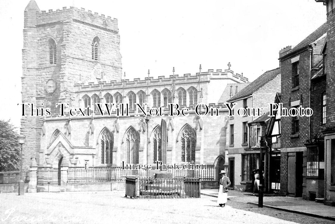 SH 649 - Newport Salop Parish Church, Shropshire c1911