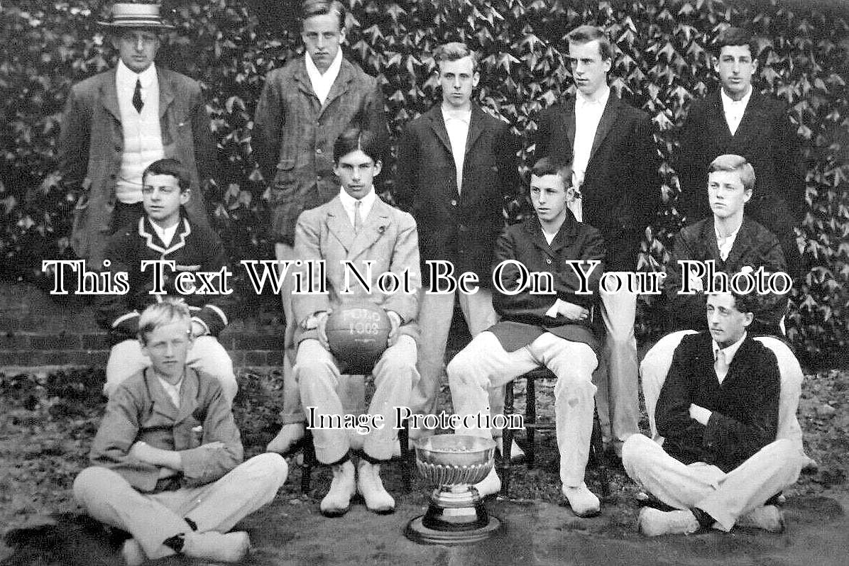 SH 710 - St Oswalds College Polo Team Winners, Ellesmere, Shropshire 1908