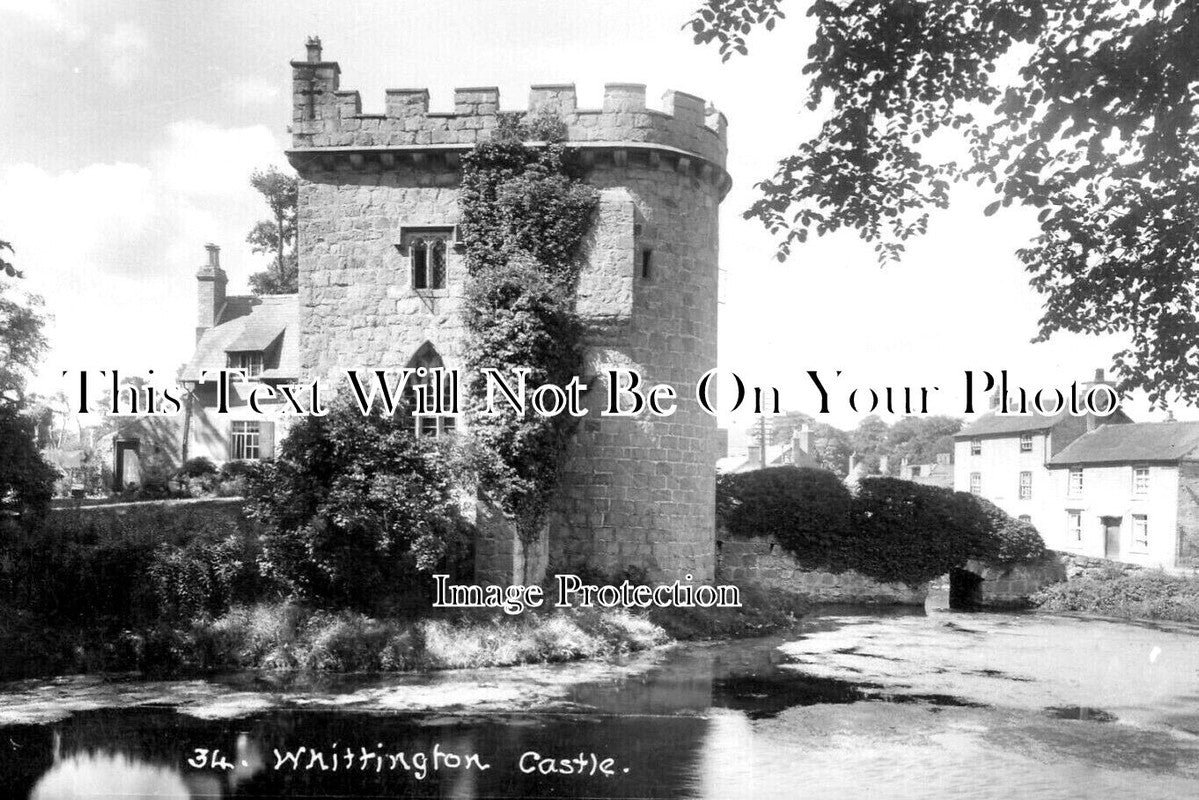 SH 718 - Whittington Castle, Shropshire c1937