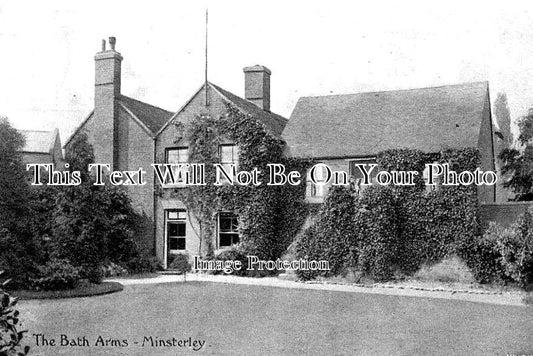 SH 719 - The Bath Arms, Minsterley, Shropshire c1920