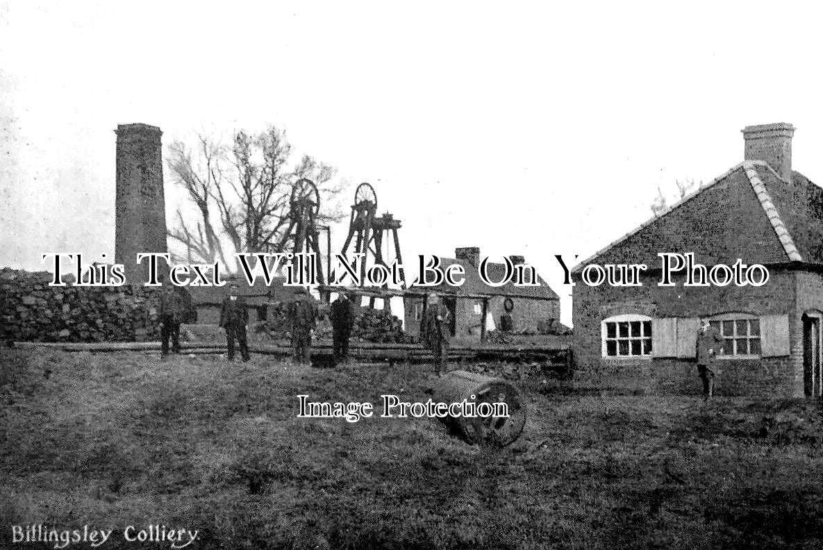 SH 727 - Billingsley Colliery, Shropshire c1910