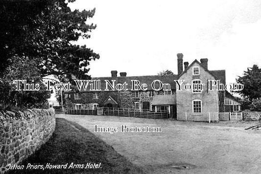 SH 732 - Ditton Priors, Howard Arms Hotel, Shropshire c1944