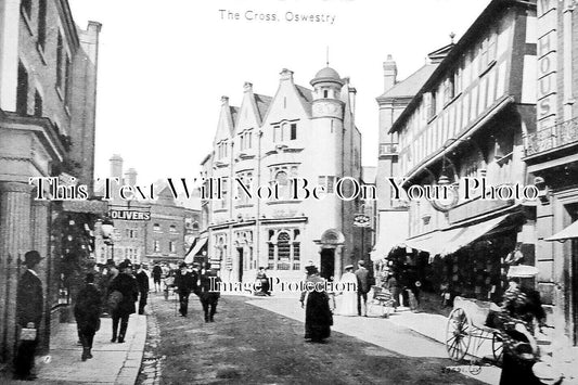 SH 749 - The Cross, Oswestry, Shropshire c1919