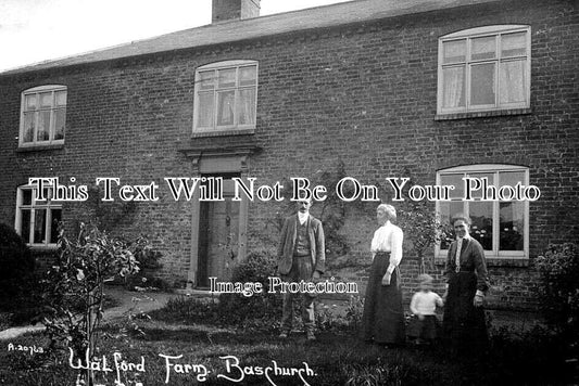 SH 757 - Walford Farm, Baschurch, Shropshire c1920