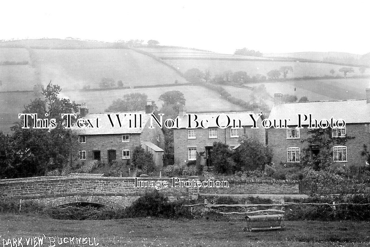 SH 772 - Park View, Bucknell, Shropshire c1913