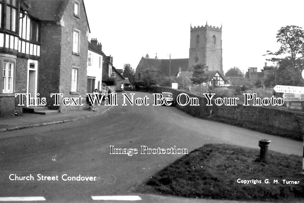 SH 791 - Church Street, Condover, Shrewsbury, Shropshire c1964