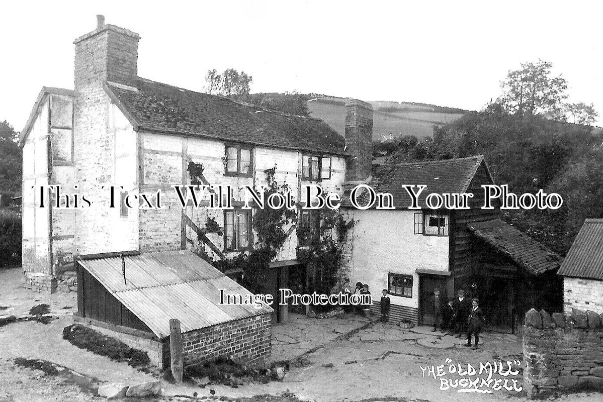 SH 798 - Ye Old Mill, Bucknell, Shropshire c1909