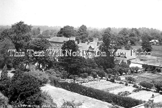 SH 854 - Loppington From The Church Tower, Shropshire