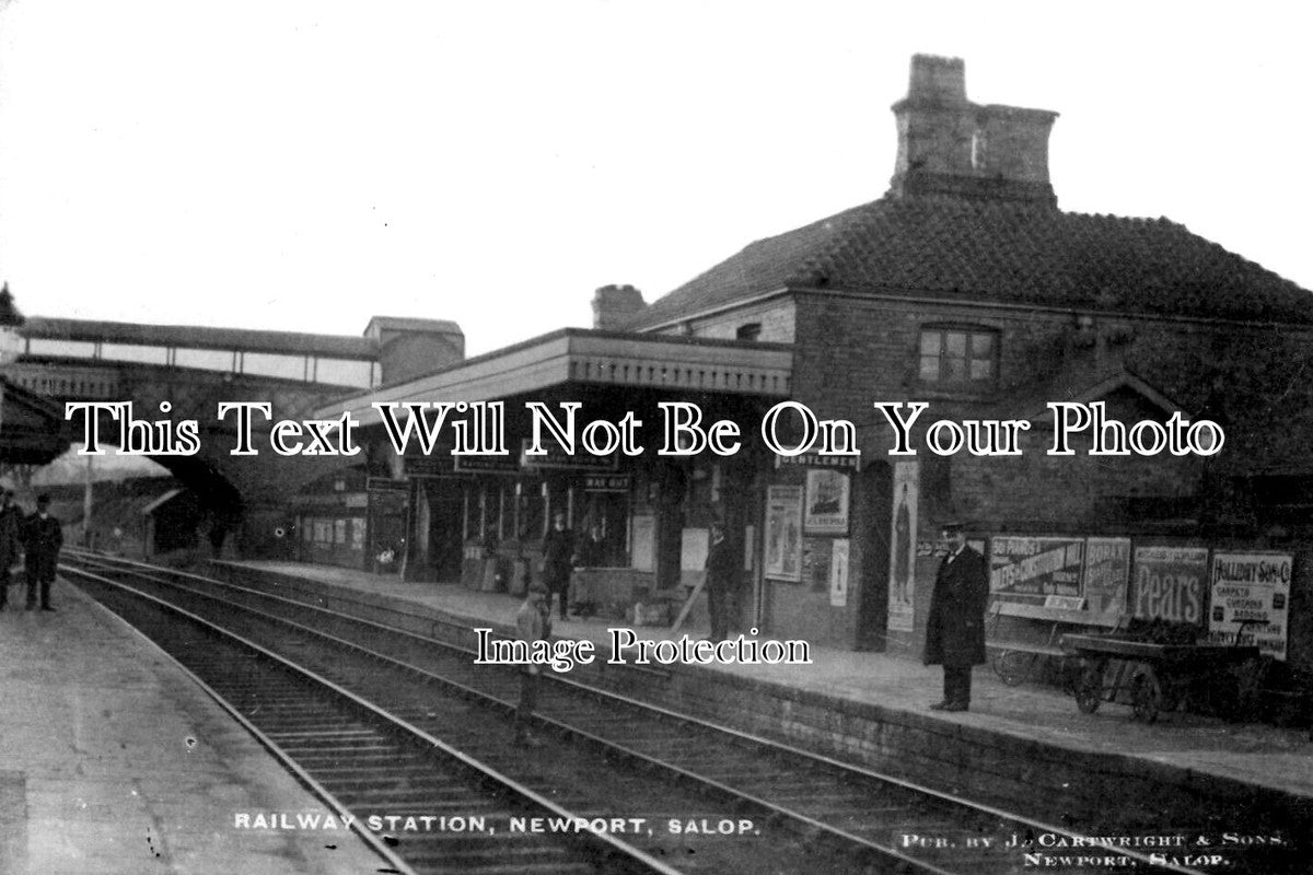 SH 856 - Newport Salop Railway Station, Shropshire